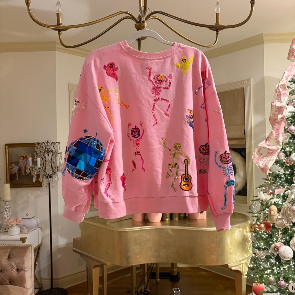 Queen of sparkles sweater - Picture 2 of 3